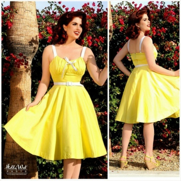 Molly Retro Swing Dress *POCKETS* - Picture 2 of 3